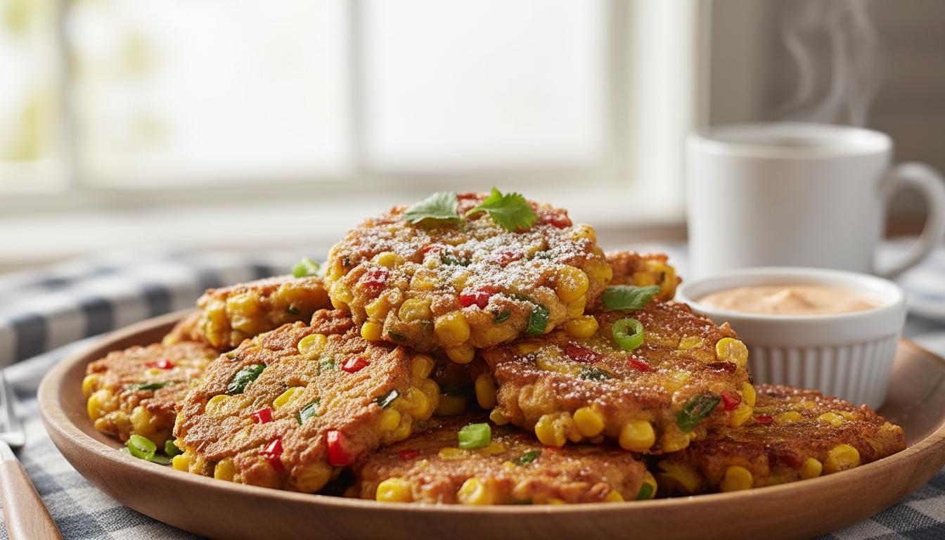 Corn fritters: a Kiwi favourite made crisp, golden, and easy